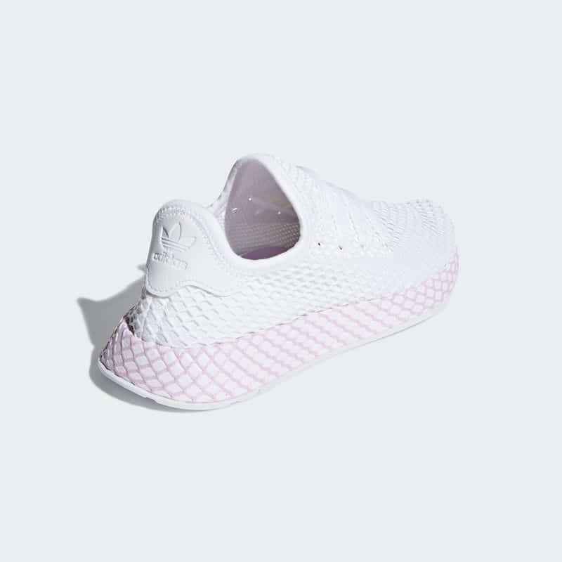 Adidas deerupt white store and lilac